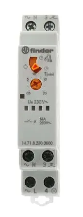 Produktfoto 1 von Finder Treppenlicht-Zeitschalter 14 230V ac, Schraube
