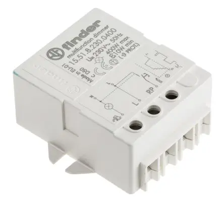Produktfoto 1 von Finder 15 Phasenabschnitt-Dimmer 230V, 1-Kanal, Schraube