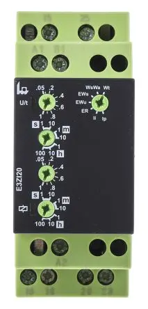 Tele E3ZI20 Zeitrelais, DIN-Hutschiene 240 V dc 12V ac, 240 V ac, 0.05 s to 100 h, 2 Kont. Multifunktion, 2-poliger