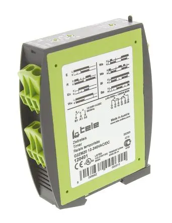 Tele G2ZM20 Zeitrelais, DIN-Hutschiene 240 V dc 12V ac, 240 V ac, 0.05 s to 100 h, 2 Kont. Multifunktion, 2-poliger