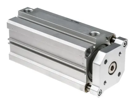 Produktfoto 1 von SMC CQM Pneumatik-Führungszylinder 100 mm Doppeltwirkend, Bohrung Ø 50 mm bis 1 Mpa