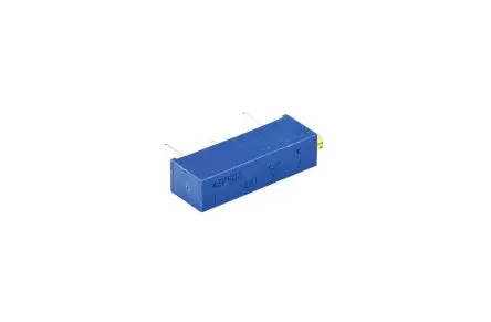 Vishay 43P 20-Gang Durchsteckmontage Trimm-Potentiometer, Seitliche Einstellung, 50 kΩ, 10 %, 0.5 W, Stift, L. 20.57 mm