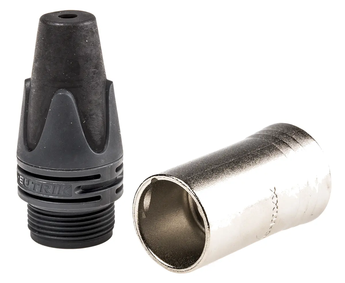Produktfoto 1 von Neutrik Gerade 3-polig Kabel Silber Natur XLR-Steckverbinder, 50 V