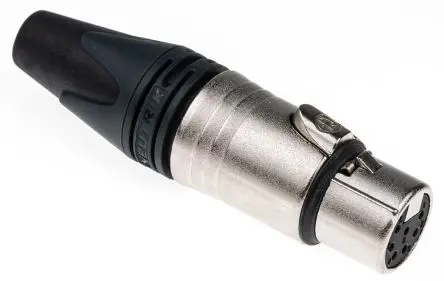 Produktfoto 1 von Neutrik Gerade 7-polig Kabel Buchse Silber auf Nickel XLR-Steckverbinder, 50V