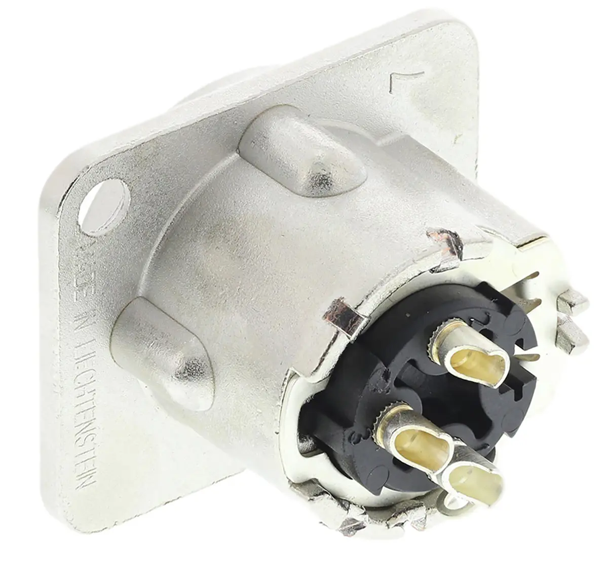 Produktfoto 1 von Neutrik Gerade 3-polig Kabel Stecker Silber auf Nickel XLR-Steckverbinder, 50 V