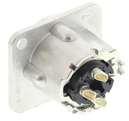 Produktfoto 1 von Neutrik Gerade 3-polig Kabel Stecker Silber auf Nickel XLR-Steckverbinder, 50V