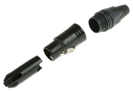 Produktfoto 1 von Neutrik Gerade 5-polig Kabel Buchse Silber auf Nickel XLR-Steckverbinder, 50V