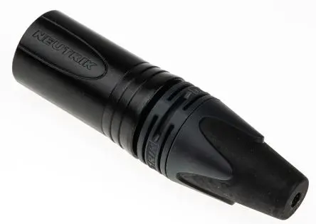 Produktfoto 1 von Neutrik Gerade 3-polig Kabel Stecker Silber XLR-Steckverbinder, 50V