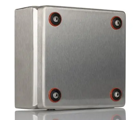 Produktfoto 1 von Rittal EX Edelstahl 304 Wandanschlusskasten farblos IP66 ATEX, IECEx, HxBxT 150 mm, 150 mm x 80 mm