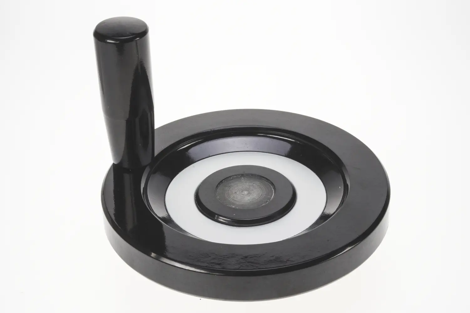 Produktfoto 1 von Elesa Handrad, Rad ø 100 mm, 24 mm, 12 mm, Rad Mat. Duroplast, Schwarz