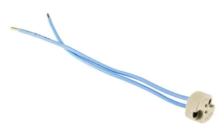 BJB Lampenhalter G4, G4 Schraubanschlussklemme, 2-Pin, Keramik, Polyphenylensulfid, Halogen, Schraubbefestigung