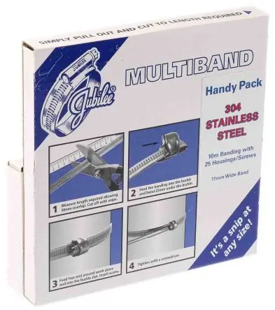Produktfoto 1 von Jubilee Handy Pack Schlauchschellen Set 25 10