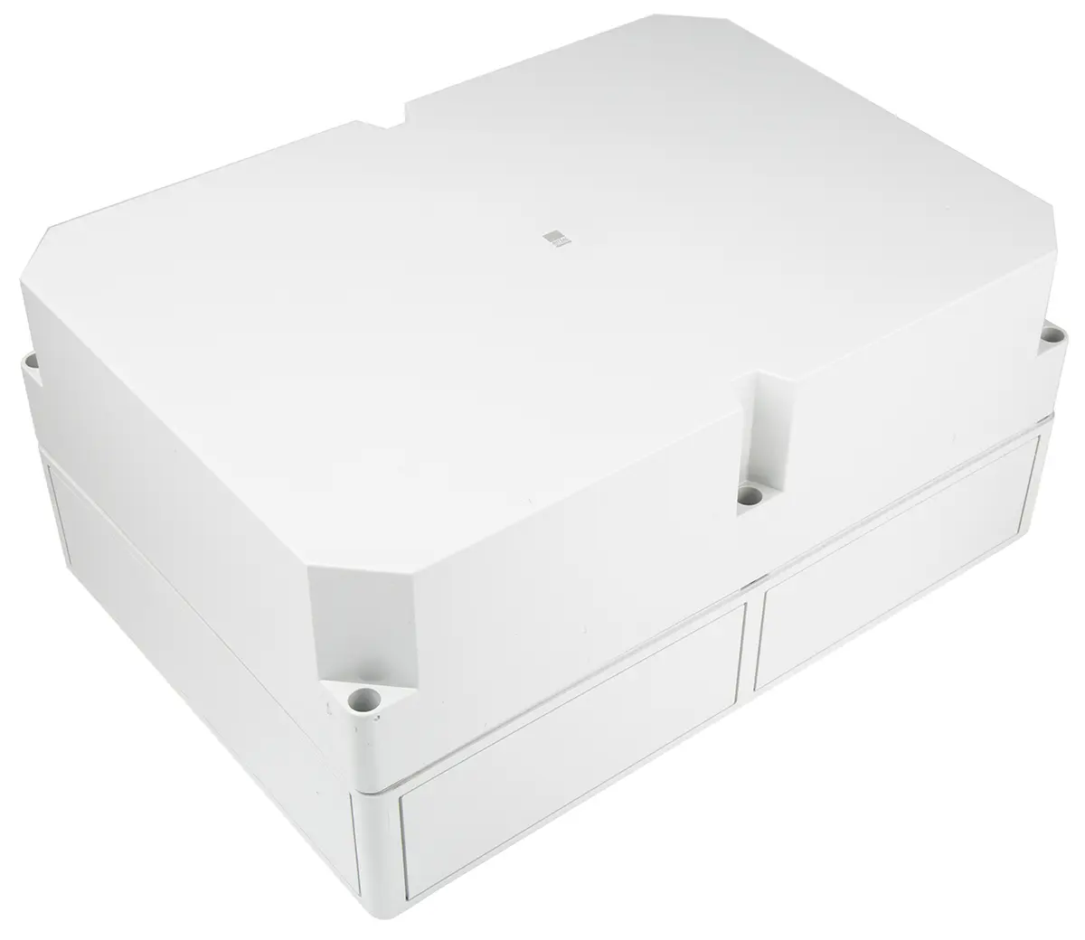 Produktfoto 1 von Rittal PK Polycarbonat Wandanschlusskasten RAL 7035 IP66, HxBxT 254 mm, 254 mm x 165 mm