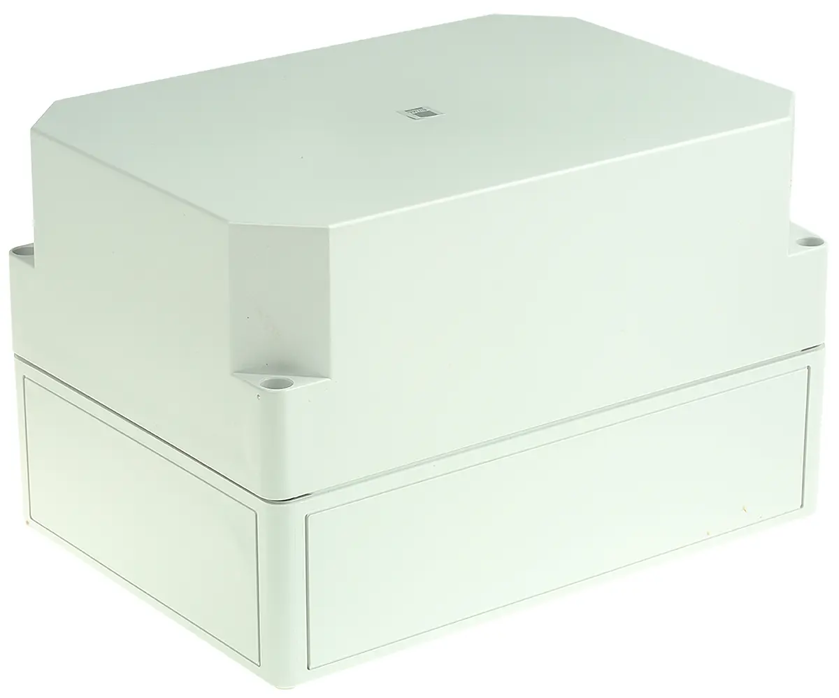 Produktfoto 1 von Rittal PK Polycarbonat Wandanschlusskasten RAL 7035 IP66, HxBxT 180 mm, 254 mm x 165 mm