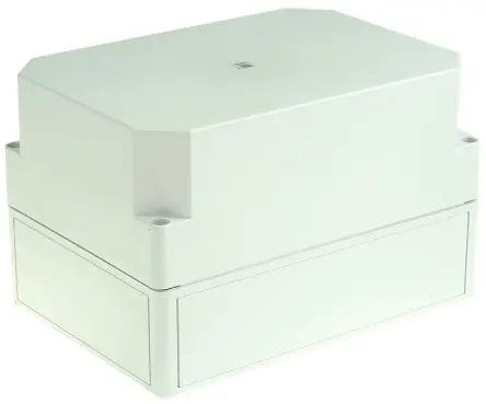 Produktfoto 1 von Rittal PK Polycarbonat Wandanschlusskasten RAL 7035 IP66, HxBxT 180 mm, 254 mm x 165 mm