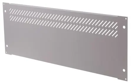 Produktfoto 1 von RS PRO Stahl 4 U x 84 TE Belüftet, Grau 426.72mm