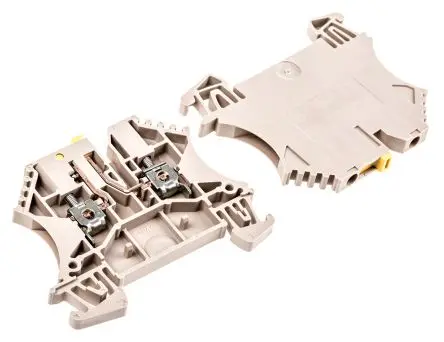 Produktfoto 1 von Weidmüller WTR Prüftrennklemmenblock 1 Braun, 2.5mm², 500V Schraubbefestigung