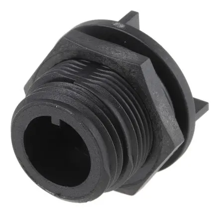 Produktfoto 1 von Bulgin Buccaneer 400 19 Miniature Rundsteckverbinder Stecker 6-polig Stecker 5A Hinten IP68