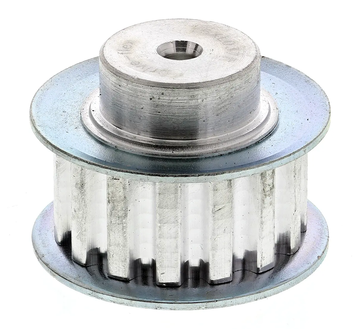 Produktfoto 1 von RS PRO Aluminium Zahnriemenscheibe 14.3 mm, 15 Zähne / Teilung 5 mm