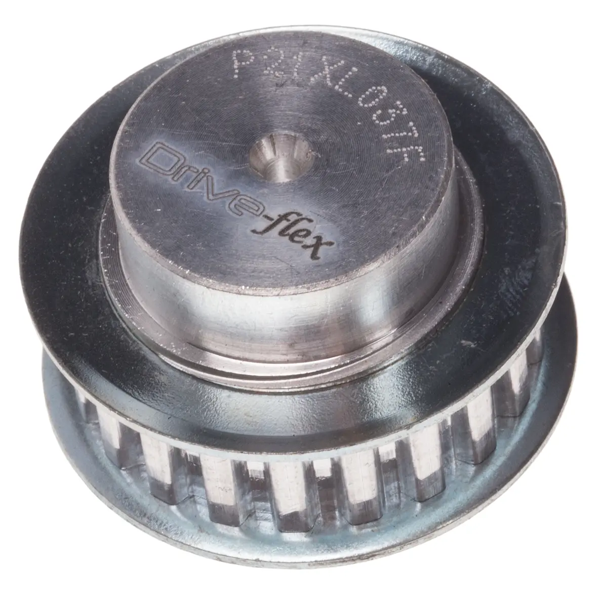 Produktfoto 1 von RS PRO Aluminium Zahnriemenscheibe 14.3 mm, 21 Zähne / Teilung 5 mm