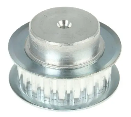 Produktfoto 1 von RS PRO Aluminium Zahnriemenscheibe 14.3 mm, 20 Zähne / Teilung 5 mm