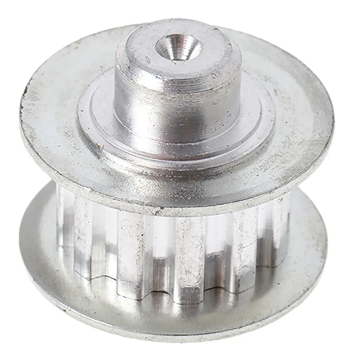 Produktfoto 1 von RS PRO Aluminium Zahnriemenscheibe 14.3 mm, 12 Zähne / Teilung 5 mm