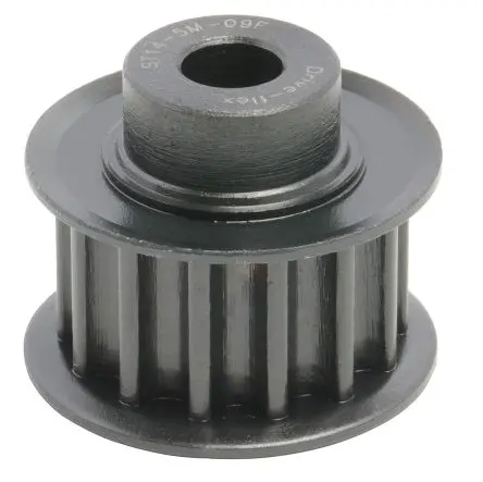 Produktfoto 1 von RS PRO Stahl Zahnriemenscheibe 9 mm, 14 Zähne / Teilung 5 mm, Bohrung 6 mm