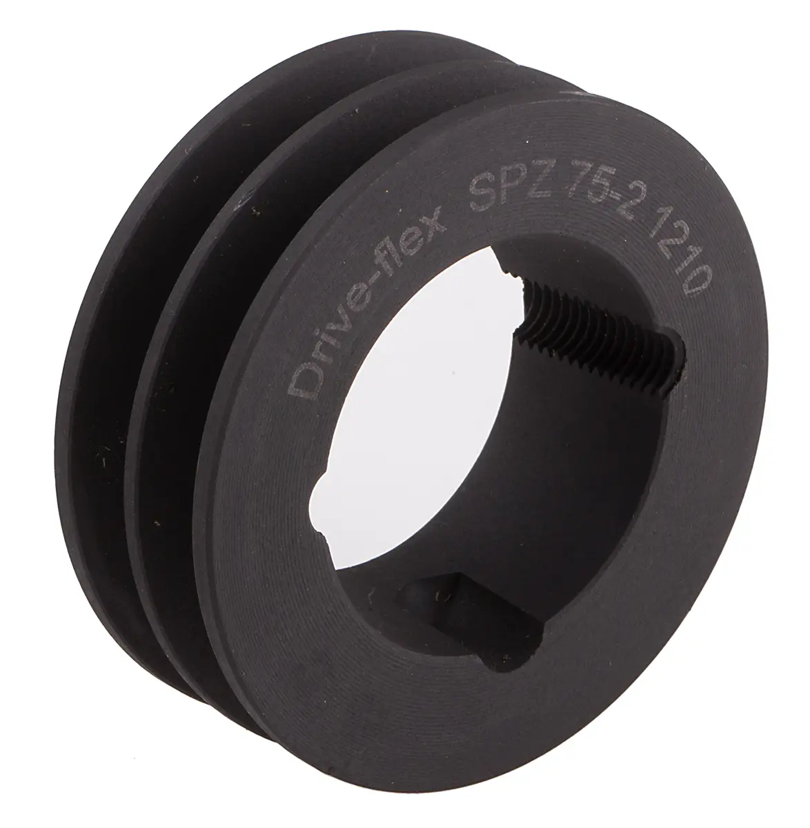 Produktfoto 1 von RS PRO Stahl, Gusseisen Riemenscheiben-, 3 Zähne, Bohrung 32 mm
