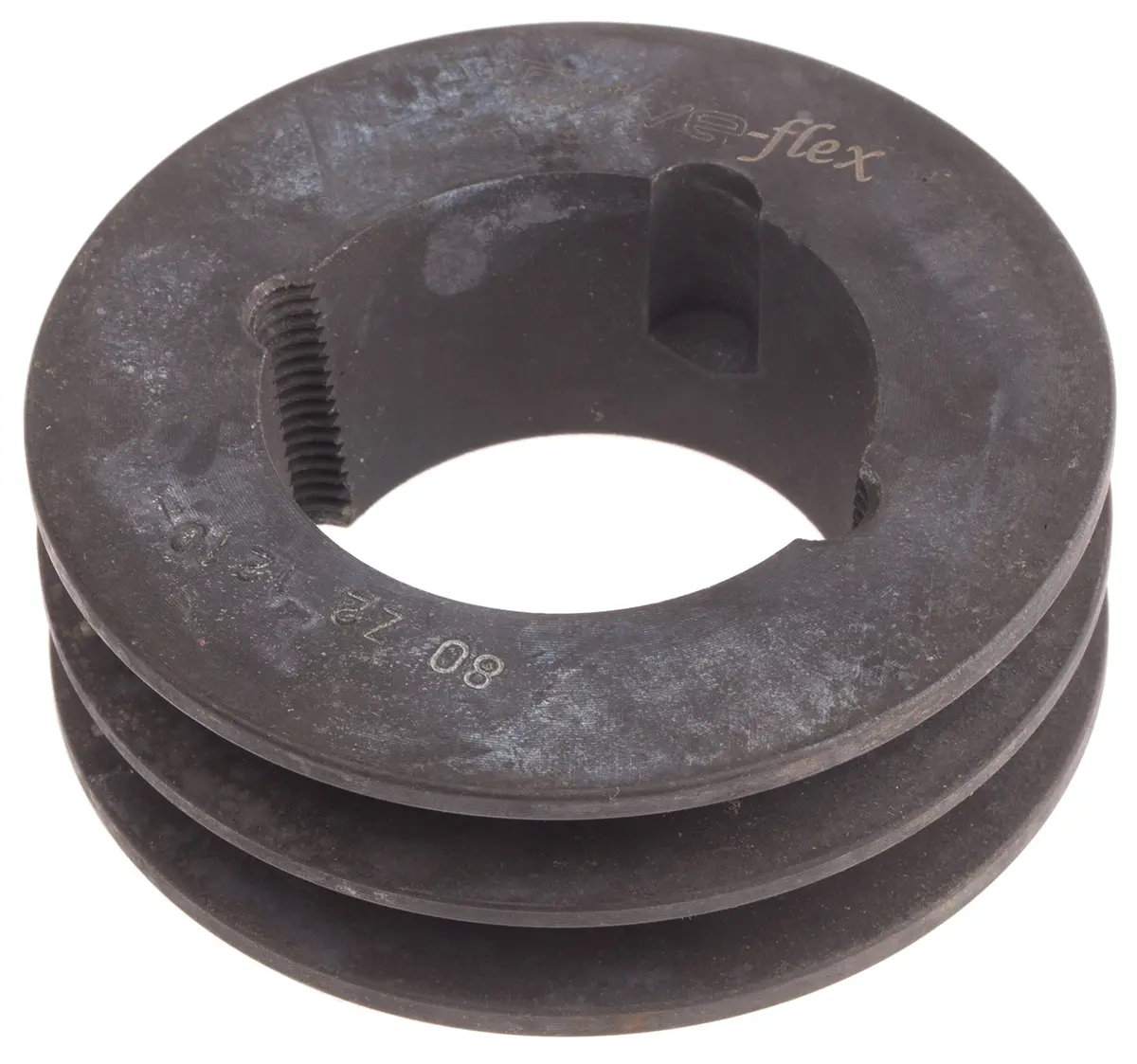 Produktfoto 1 von RS PRO Gusseisen, Stahl Riemenscheiben-, Bohrung 32 mm