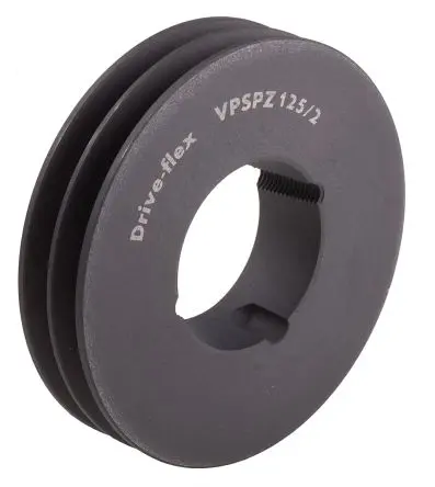 Produktfoto 1 von RS PRO Gusseisen, Stahl Riemenscheiben-, Bohrung 57 mm