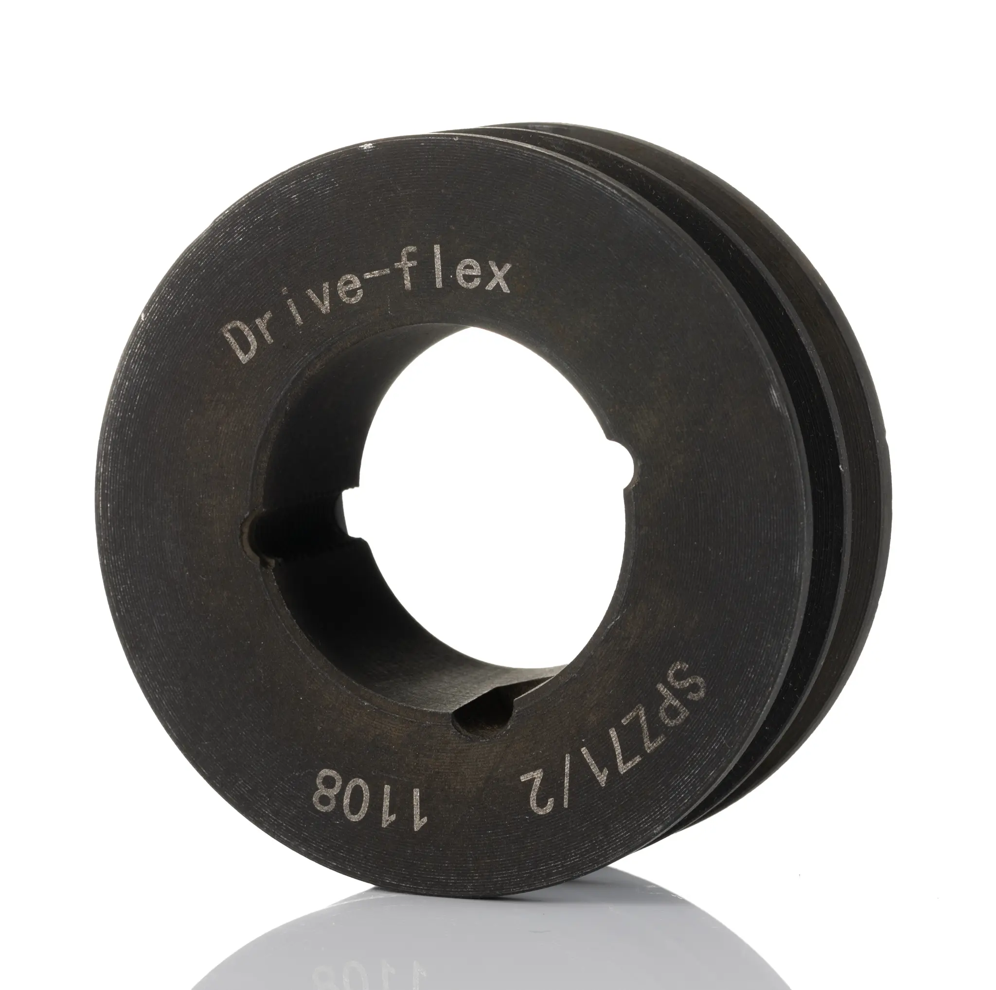 Produktfoto 1 von RS PRO Gusseisen, Stahl Riemenscheiben- / Teilung 71 mm, Bohrung 42 mm