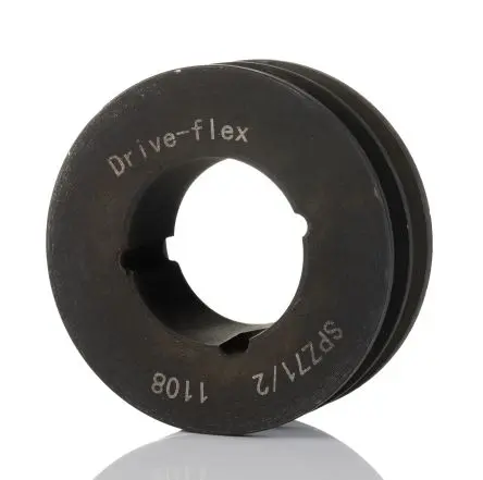 Produktfoto 1 von RS PRO Gusseisen, Stahl Riemenscheiben- / Teilung 71 mm, Bohrung 42 mm