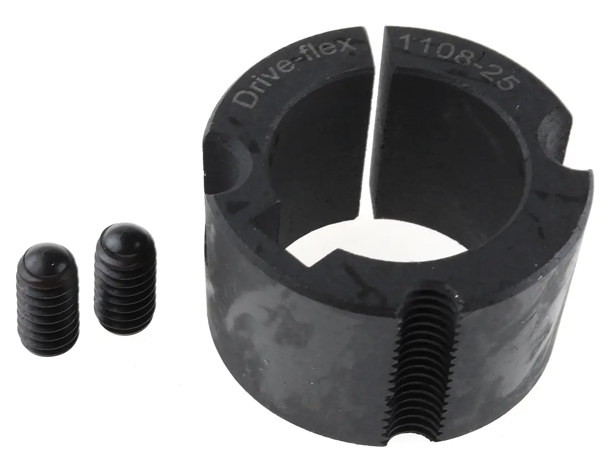 Produktfoto 1 von RS PRO Spannbuchse, Außen-Ø: 38 mm Außen-ø , Länge: 22 mm, 5.6 Nm