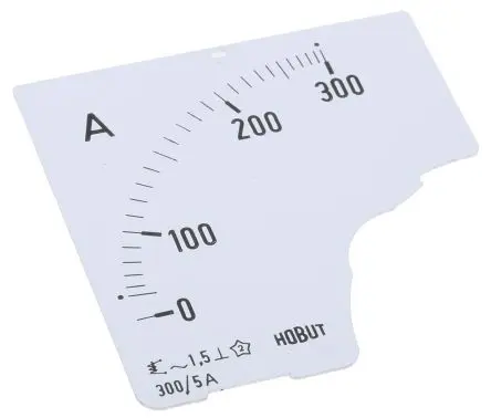 Produktfoto 1 von HOBUT Messskala (0/300 A) für 300/5 A Stromwandler