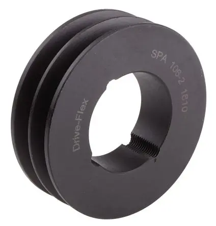 Produktfoto 1 von RS PRO Gusseisen, Stahl Riemenscheiben-, Bohrung 42 mm