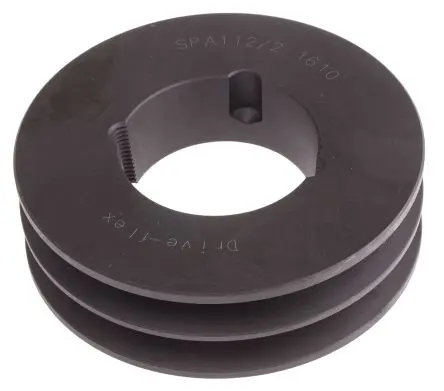 RS PRO Stahl, Gusseisen Riemenscheiben-, Bohrung 42 mm