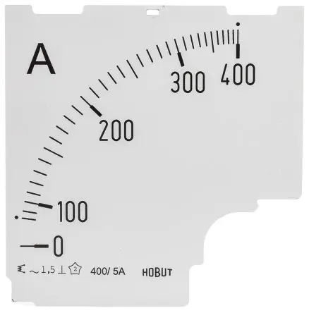 Produktfoto 1 von HOBUT Messskala (0/400 A) für 400/5 A Stromwandler