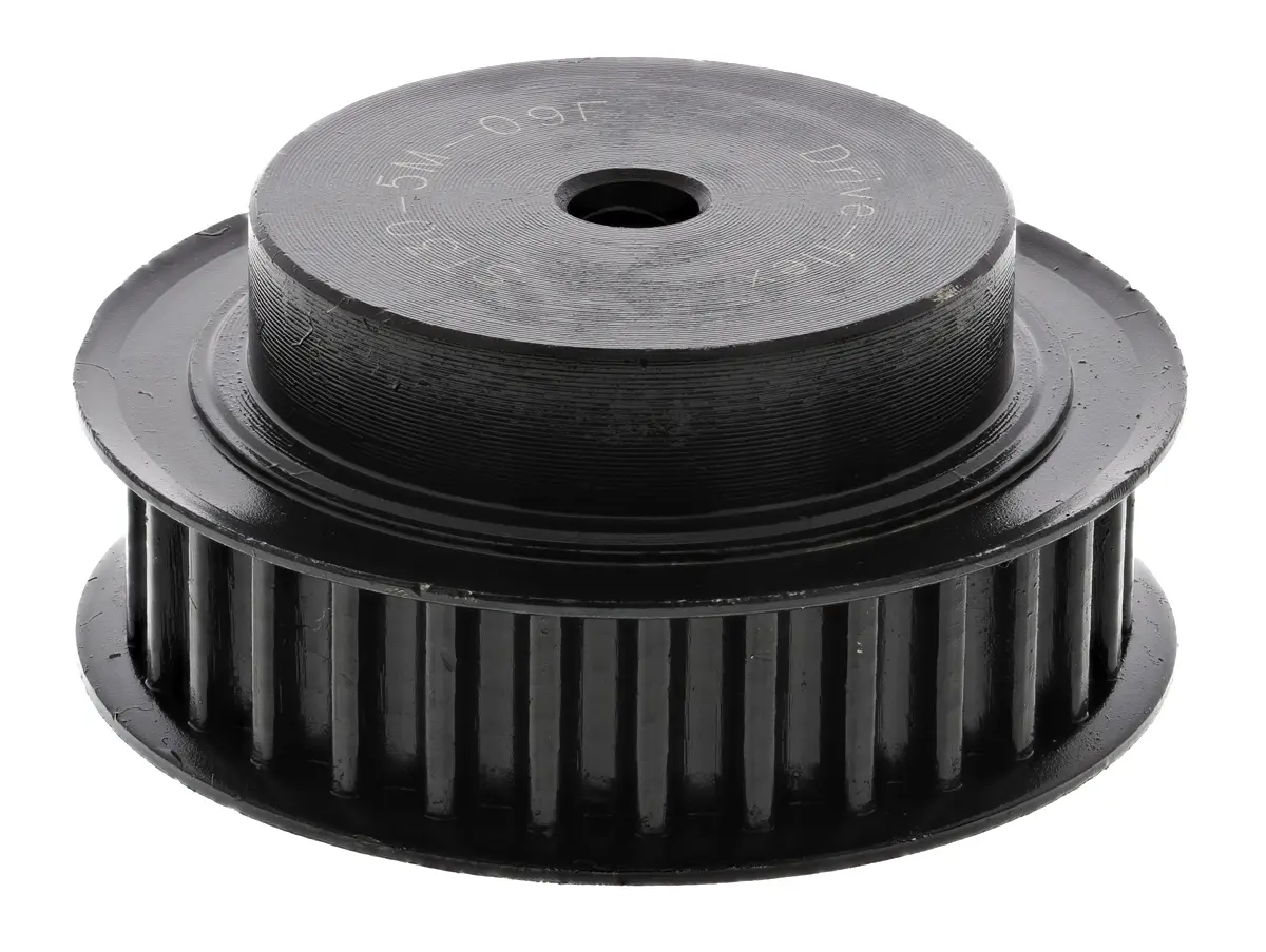 Produktfoto 1 von RS PRO Stahl Zahnriemenscheibe 9 mm, 30 Zähne / Teilung 5 mm, Bohrung 6 mm