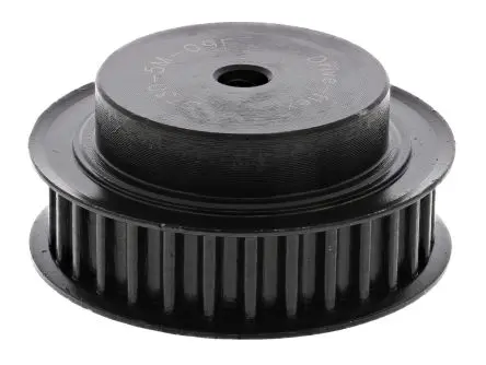 Produktfoto 1 von RS PRO Stahl Zahnriemenscheibe 9 mm, 30 Zähne / Teilung 5 mm, Bohrung 6 mm
