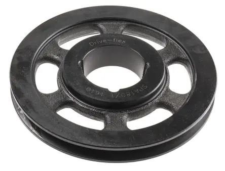 Produktfoto 1 von RS PRO Stahl, Gusseisen Riemenscheiben-, Bohrung 42 mm