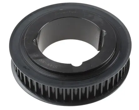 Produktfoto 1 von RS PRO Gusseisen Zahnriemenscheibe 20 mm, 48 Zähne / Teilung 8 mm, Bohrung 50 mm