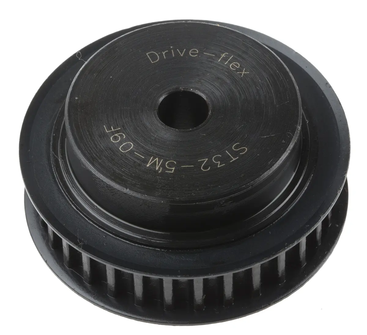 Produktfoto 1 von RS PRO Stahl Zahnriemenscheibe 9 mm, 32 Zähne / Teilung 5 mm, Bohrung 8 mm