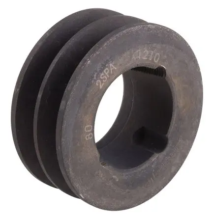 Produktfoto 1 von RS PRO Stahl, Gusseisen Riemenscheiben-, 3 Zähne, Bohrung 32 mm