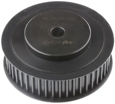 Produktfoto 1 von RS PRO Stahl Zahnriemenscheibe 30 mm, 48 Zähne / Teilung 8 mm, Bohrung 15 mm