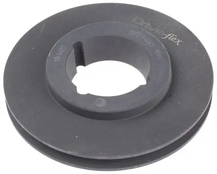 Produktfoto 1 von RS PRO Gusseisen, Stahl Riemenscheiben-, Bohrung 42 mm