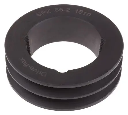 RS PRO Stahl, Gusseisen Riemenscheiben-, Bohrung 42 mm