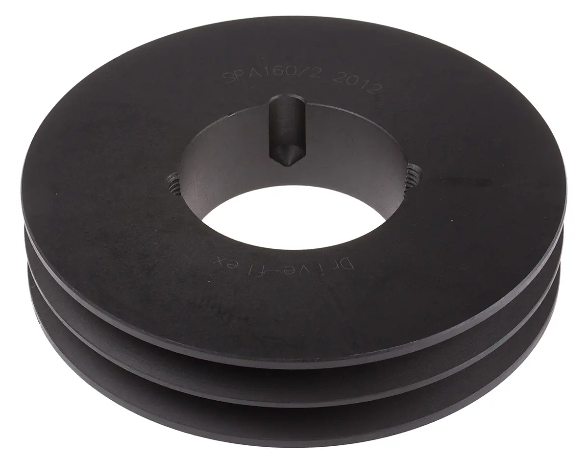 Produktfoto 1 von RS PRO Stahl, Gusseisen Riemenscheiben-, Bohrung 50 mm