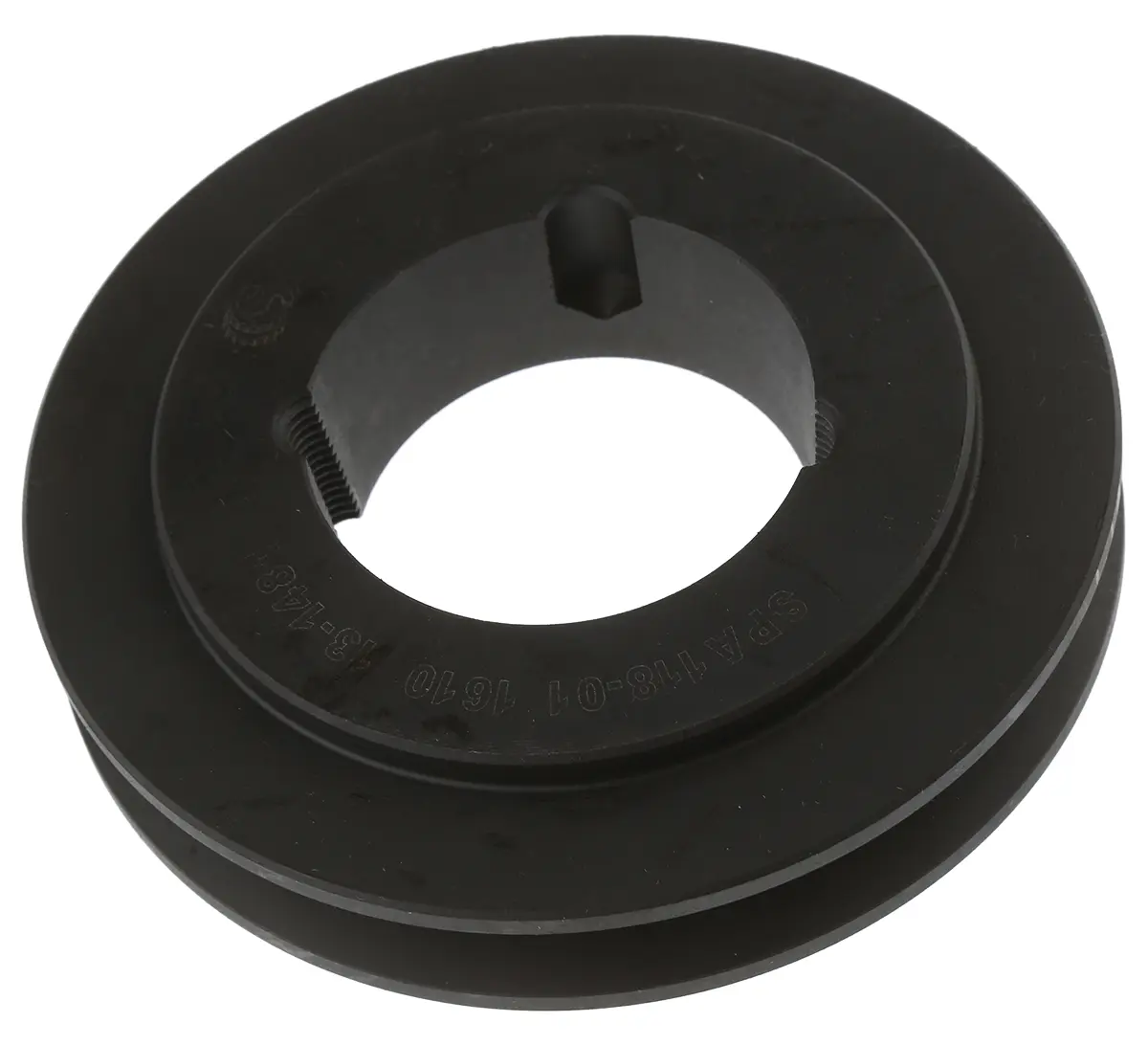 Produktfoto 1 von RS PRO Gusseisen, Stahl Riemenscheiben-, Bohrung 42 mm
