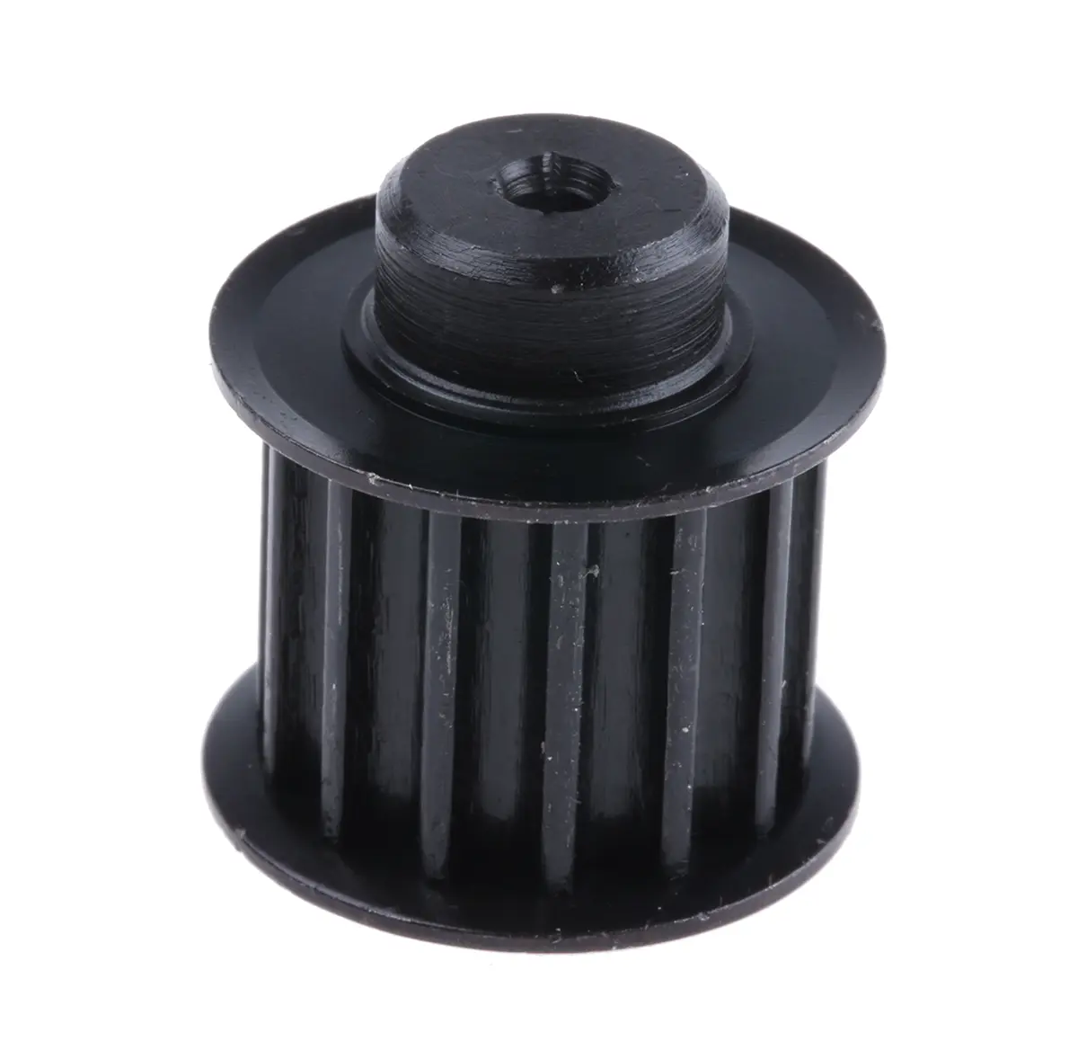 Produktfoto 1 von RS PRO Stahl Zahnriemenscheibe 15 mm, 14 Zähne / Teilung 5 mm, Bohrung 6 mm