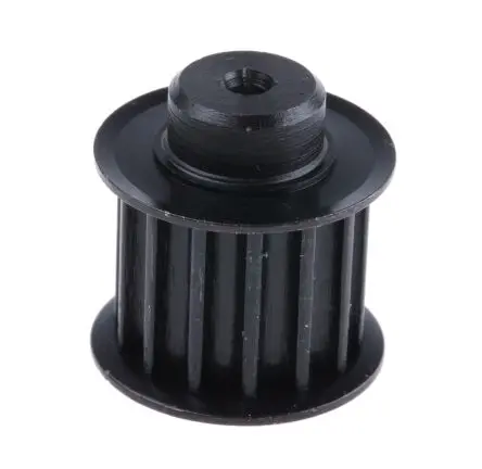 Produktfoto 1 von RS PRO Stahl Zahnriemenscheibe 15 mm, 14 Zähne / Teilung 5 mm, Bohrung 6 mm